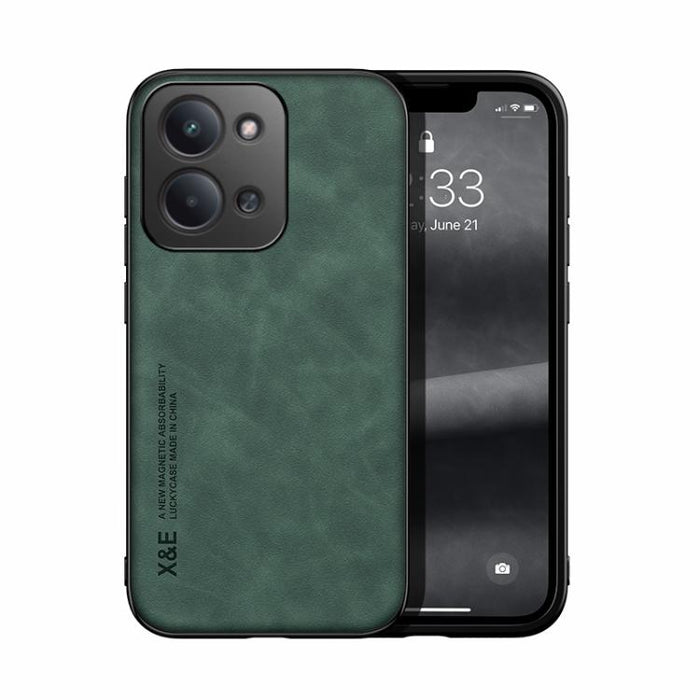 Funda trasera de cuero magnético con tacto de piel para teléfono, For Redmi Turbo 5 Max 5G / Poco X8 Pro Max 5G, For Redmi Turbo 5 5G / Poco X8 Pro 5G, For Redmi Note 15 Pro+ 5G 163.3mm / Poco M8 Pro 5G, For Redmi Note 15 4G / 5G Global 164mm / Poco M8...