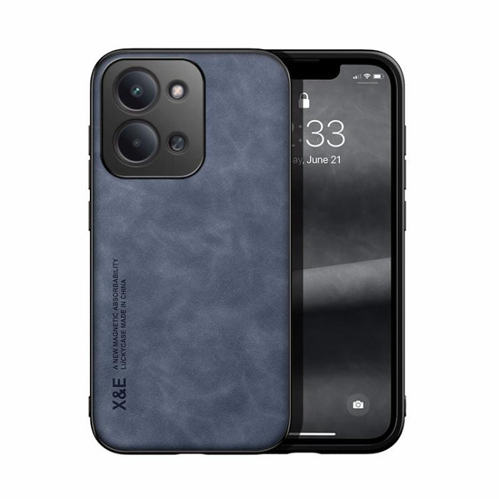 Funda trasera de cuero magnético con tacto de piel para teléfono, For Redmi Turbo 5 Max 5G / Poco X8 Pro Max 5G, For Redmi Turbo 5 5G / Poco X8 Pro 5G, For Redmi Note 15 Pro+ 5G 163.3mm / Poco M8 Pro 5G, For Redmi Note 15 4G / 5G Global 164mm / Poco M8...