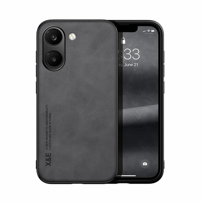 Funda trasera de cuero magnético con tacto de piel para teléfono, For Redmi Turbo 5 Max 5G / Poco X8 Pro Max 5G, For Redmi Turbo 5 5G / Poco X8 Pro 5G, For Redmi Note 15 Pro+ 5G 163.3mm / Poco M8 Pro 5G, For Redmi Note 15 4G / 5G Global 164mm / Poco M8...