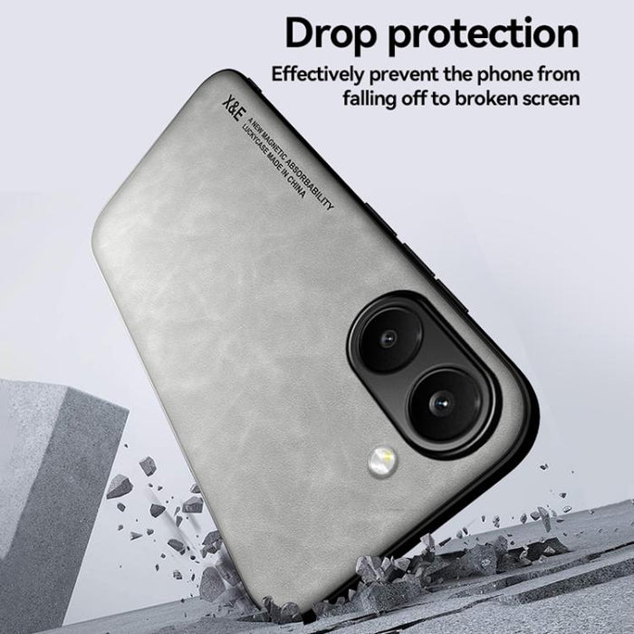 Funda trasera de cuero magnético con tacto de piel para teléfono, For Redmi Turbo 5 Max 5G / Poco X8 Pro Max 5G, For Redmi Turbo 5 5G / Poco X8 Pro 5G, For Redmi Note 15 Pro+ 5G 163.3mm / Poco M8 Pro 5G, For Redmi Note 15 4G / 5G Global 164mm / Poco M8...