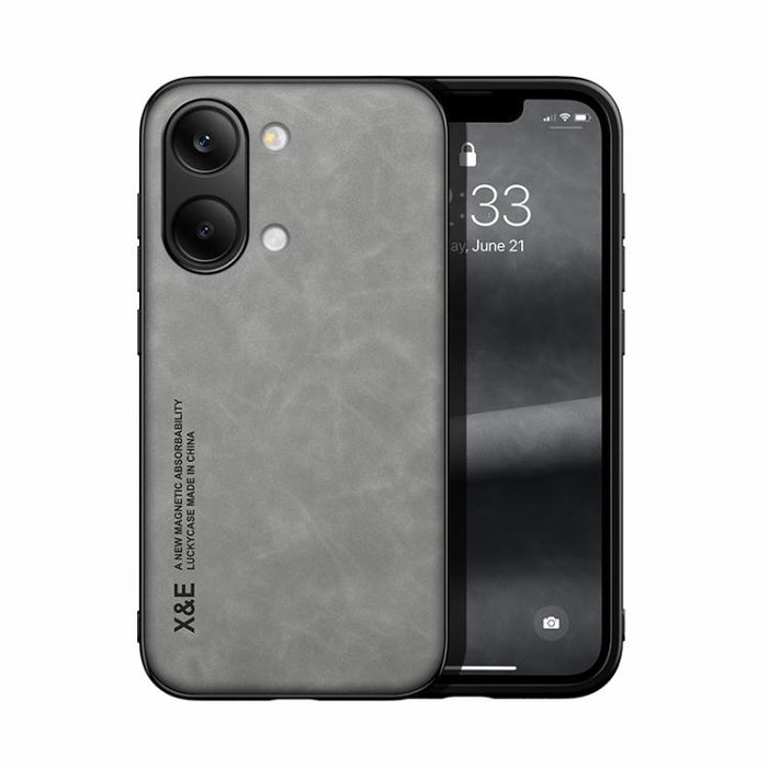 Funda trasera de cuero magnético con tacto de piel para teléfono, For Redmi Turbo 5 Max 5G / Poco X8 Pro Max 5G, For Redmi Turbo 5 5G / Poco X8 Pro 5G, For Redmi Note 15 Pro+ 5G 163.3mm / Poco M8 Pro 5G, For Redmi Note 15 4G / 5G Global 164mm / Poco M8...