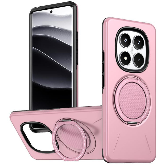 Funda híbrida de TPU y PC con soporte giratorio de metal y MagSafe, For Redmi Turbo 5 Max 5G / Poco X8 Pro Max 5G, For Redmi Turbo 5 5G / Poco X8 Pro 5G, For Redmi Note 15 Pro+ 5G / Poco M8 Pro 5G, For Redmi Note 15 4G / 5G Global 164mm                ...