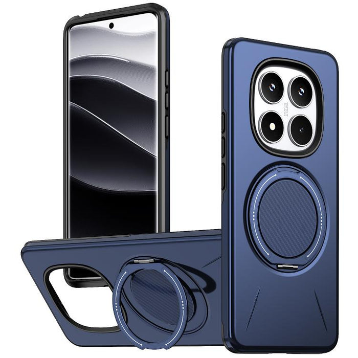 Funda híbrida de TPU y PC con soporte giratorio de metal y MagSafe, For Redmi Turbo 5 Max 5G / Poco X8 Pro Max 5G, For Redmi Turbo 5 5G / Poco X8 Pro 5G, For Redmi Note 15 Pro+ 5G / Poco M8 Pro 5G, For Redmi Note 15 4G / 5G Global 164mm                ...