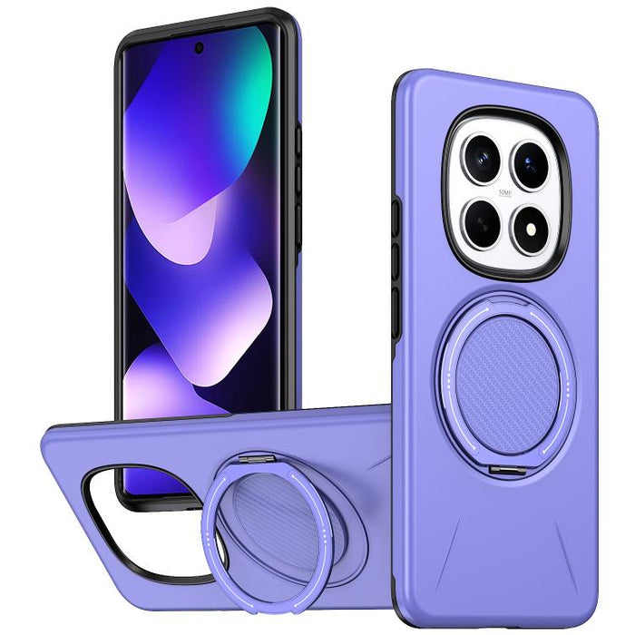 Funda híbrida de TPU y PC con soporte giratorio de metal y MagSafe, For Redmi Turbo 5 Max 5G / Poco X8 Pro Max 5G, For Redmi Turbo 5 5G / Poco X8 Pro 5G, For Redmi Note 15 Pro+ 5G / Poco M8 Pro 5G, For Redmi Note 15 4G / 5G Global 164mm                ...