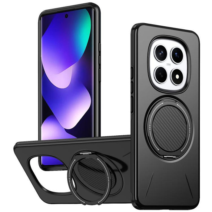 Funda híbrida de TPU y PC con soporte giratorio de metal y MagSafe, For Redmi Turbo 5 Max 5G / Poco X8 Pro Max 5G, For Redmi Turbo 5 5G / Poco X8 Pro 5G, For Redmi Note 15 Pro+ 5G / Poco M8 Pro 5G, For Redmi Note 15 4G / 5G Global 164mm                ...