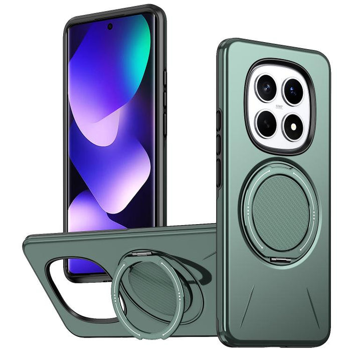 Funda híbrida de TPU y PC con soporte giratorio de metal y MagSafe, For Redmi Turbo 5 Max 5G / Poco X8 Pro Max 5G, For Redmi Turbo 5 5G / Poco X8 Pro 5G, For Redmi Note 15 Pro+ 5G / Poco M8 Pro 5G, For Redmi Note 15 4G / 5G Global 164mm                ...