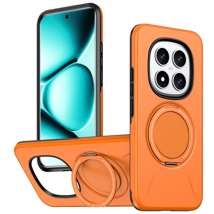 Funda híbrida de TPU y PC con soporte giratorio de metal y MagSafe, For Redmi Turbo 5 Max 5G / Poco X8 Pro Max 5G, For Redmi Turbo 5 5G / Poco X8 Pro 5G, For Redmi Note 15 Pro+ 5G / Poco M8 Pro 5G, For Redmi Note 15 4G / 5G Global 164mm                ...