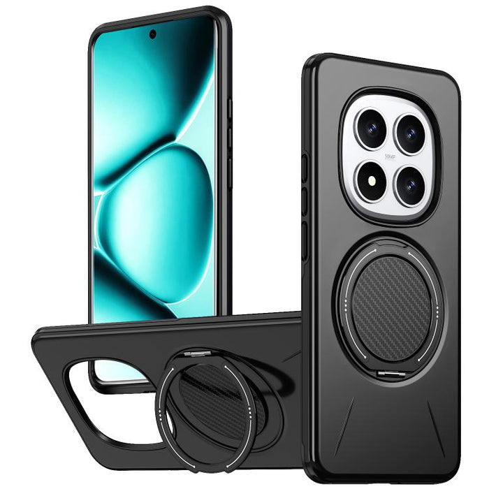 Funda híbrida de TPU y PC con soporte giratorio de metal y MagSafe, For Redmi Turbo 5 Max 5G / Poco X8 Pro Max 5G, For Redmi Turbo 5 5G / Poco X8 Pro 5G, For Redmi Note 15 Pro+ 5G / Poco M8 Pro 5G, For Redmi Note 15 4G / 5G Global 164mm                ...