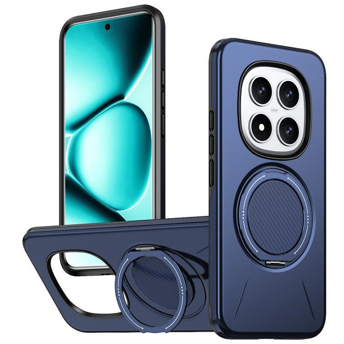 Funda híbrida de TPU y PC con soporte giratorio de metal y MagSafe, For Redmi Turbo 5 Max 5G / Poco X8 Pro Max 5G, For Redmi Turbo 5 5G / Poco X8 Pro 5G, For Redmi Note 15 Pro+ 5G / Poco M8 Pro 5G, For Redmi Note 15 4G / 5G Global 164mm                ...