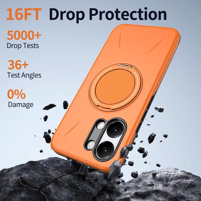 Funda híbrida de TPU y PC con soporte giratorio de metal y MagSafe, For Redmi Turbo 5 Max 5G / Poco X8 Pro Max 5G, For Redmi Turbo 5 5G / Poco X8 Pro 5G, For Redmi Note 15 Pro+ 5G / Poco M8 Pro 5G, For Redmi Note 15 4G / 5G Global 164mm                ...