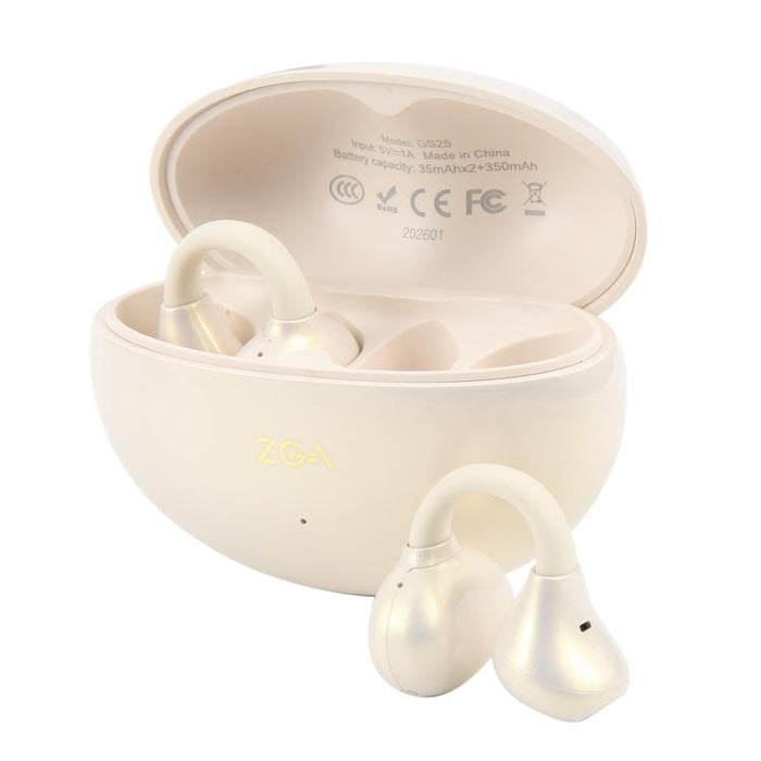 Auriculares inalámbricos Bluetooth ZGA GS25 con clip para la oreja, GS25