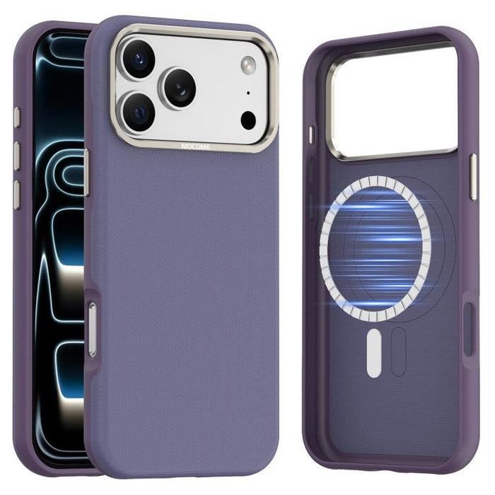 Funda magnética a prueba de golpes para teléfono Mocome Plain, For iPhone 17 Pro Max, For iPhone 17 Pro