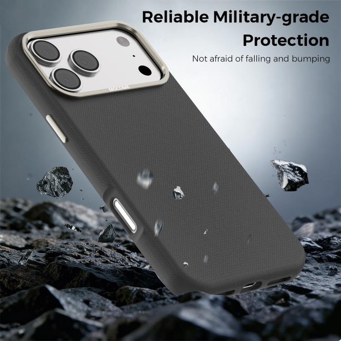Funda magnética a prueba de golpes para teléfono Mocome Plain, For iPhone 17 Pro Max, For iPhone 17 Pro