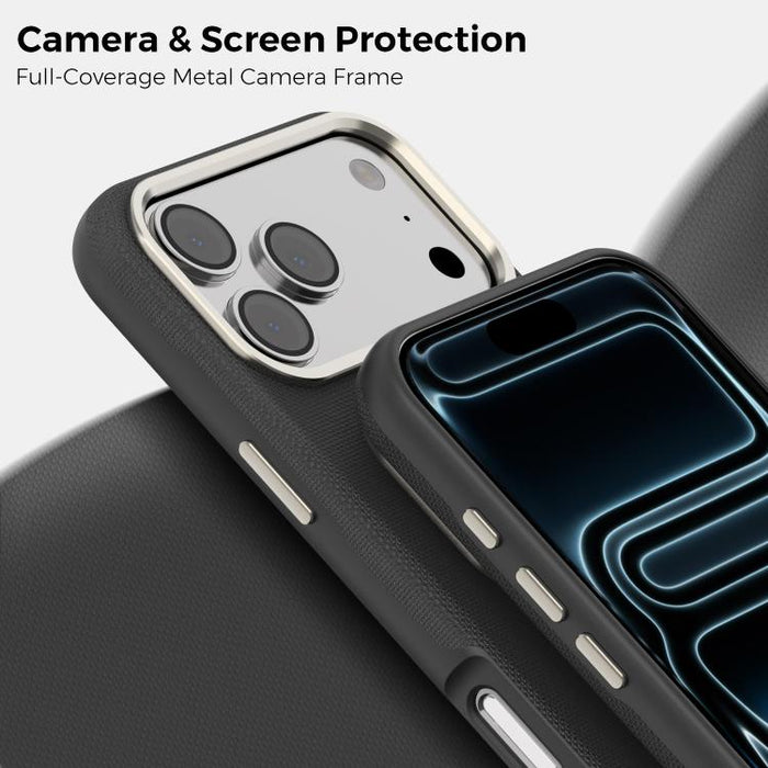 Funda magnética a prueba de golpes para teléfono Mocome Plain, For iPhone 17 Pro Max, For iPhone 17 Pro