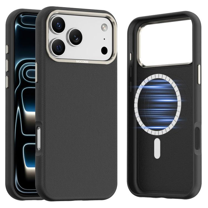 Funda magnética a prueba de golpes para teléfono Mocome Plain, For iPhone 17 Pro Max, For iPhone 17 Pro