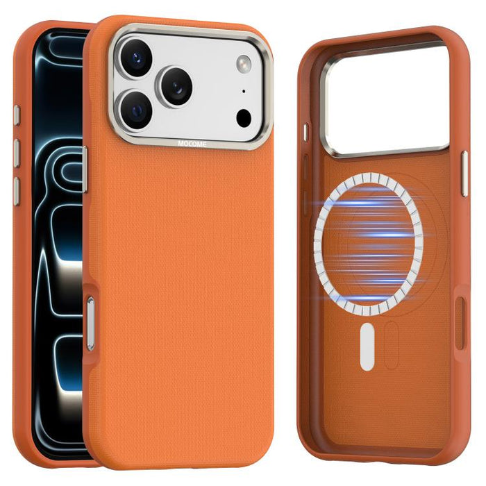 Funda magnética a prueba de golpes para teléfono Mocome Plain, For iPhone 17 Pro Max, For iPhone 17 Pro