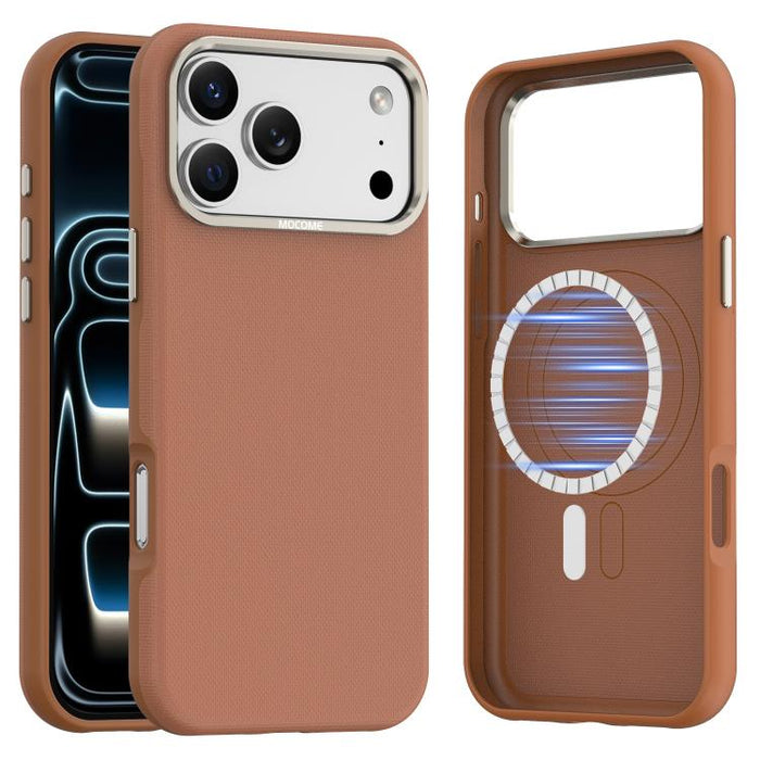 Funda magnética a prueba de golpes para teléfono Mocome Plain, For iPhone 17 Pro Max, For iPhone 17 Pro