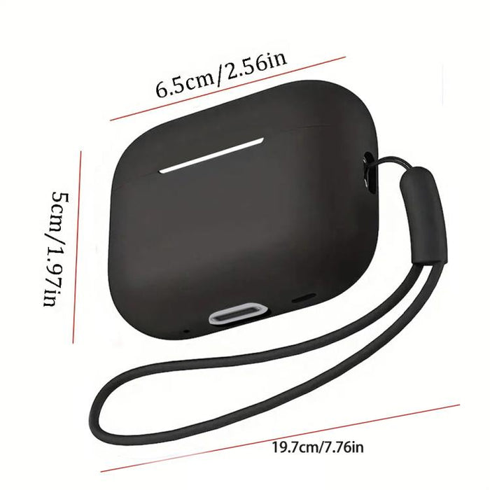 Funda protectora de silicona para auriculares con cordón, For AirPods Pro 3