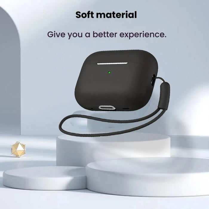 Funda protectora de silicona para auriculares con cordón, For AirPods Pro 3