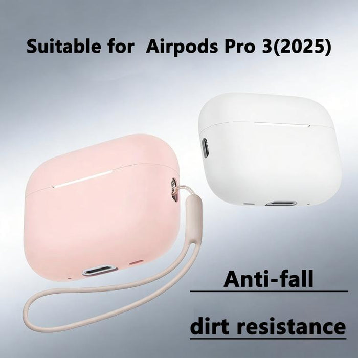 Funda protectora de silicona para auriculares con cordón, For AirPods Pro 3
