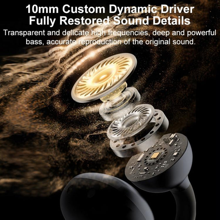 Auriculares inalámbricos Bluetooth ZGA GS28 con clip para la oreja e indicador luminoso., GS28