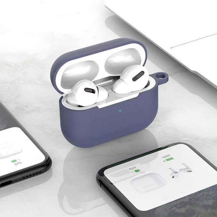 Funda protectora de silicona para auriculares + gancho + cuerda antipérdida (3 en 1), For AirPods Pro 3
