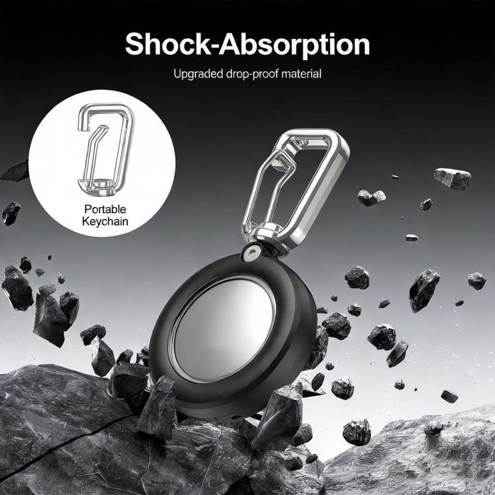 Estuche protector impermeable totalmente cerrado XDcase con gancho, For AirTag 2nd Gen / 1st Gen
