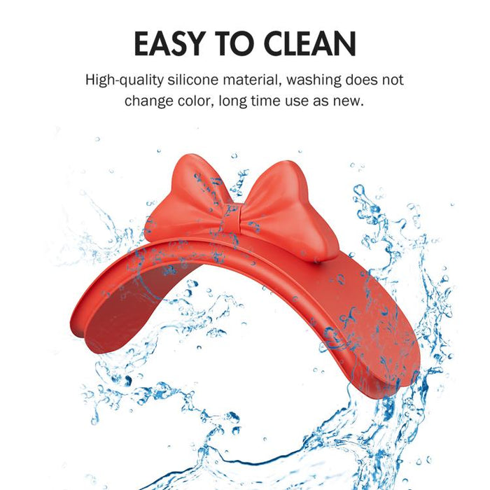Funda decorativa de silicona para diadema con lazo, For AirPods Max