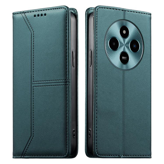 Funda para teléfono de cuero vegano magnética RFID con costuras, For Xiaomi 17 Max 5G, For Xiaomi 17T Pro 5G, For Xiaomi 17T 5G, For Xiaomi Poco X8 Pro 5G / Redmi Turbo 5 5G, For Xiaomi 17 Ultra, For Xiaomi 17 Pro Max, For Xiaomi 17 Pro, For Xiaomi 17 ...
