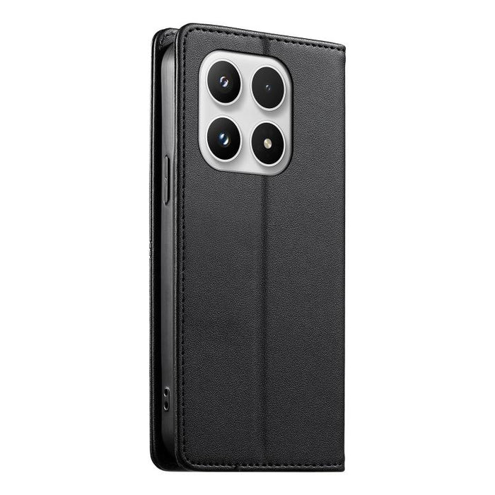 Funda para teléfono de cuero vegano magnética RFID con costuras, For Xiaomi 17 Max 5G, For Xiaomi 17T Pro 5G, For Xiaomi 17T 5G, For Xiaomi Poco X8 Pro 5G / Redmi Turbo 5 5G, For Xiaomi 17 Ultra, For Xiaomi 17 Pro Max, For Xiaomi 17 Pro, For Xiaomi 17 ...