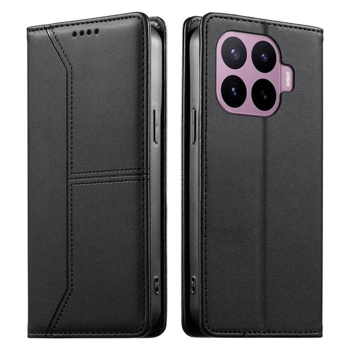 Funda para teléfono de cuero vegano magnética RFID con costuras, For Xiaomi 17 Max 5G, For Xiaomi 17T Pro 5G, For Xiaomi 17T 5G, For Xiaomi Poco X8 Pro 5G / Redmi Turbo 5 5G, For Xiaomi 17 Ultra, For Xiaomi 17 Pro Max, For Xiaomi 17 Pro, For Xiaomi 17 ...