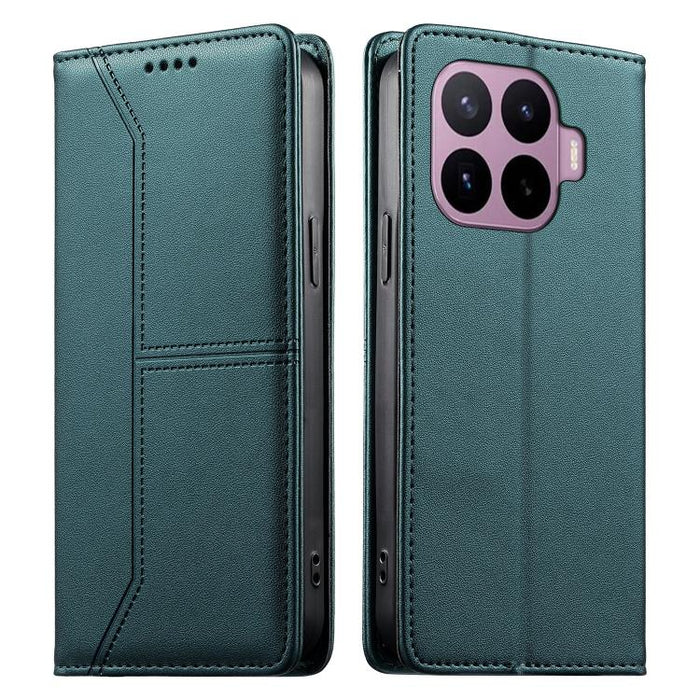 Funda para teléfono de cuero vegano magnética RFID con costuras, For Xiaomi 17 Max 5G, For Xiaomi 17T Pro 5G, For Xiaomi 17T 5G, For Xiaomi Poco X8 Pro 5G / Redmi Turbo 5 5G, For Xiaomi 17 Ultra, For Xiaomi 17 Pro Max, For Xiaomi 17 Pro, For Xiaomi 17 ...