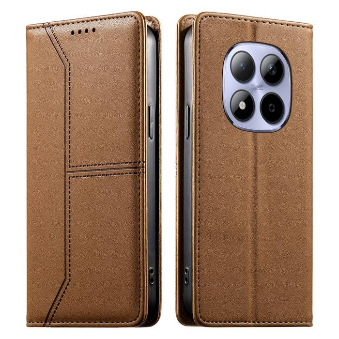 Funda para teléfono de cuero vegano magnética RFID con costuras, For Redmi A7 Pro 4G / 5G 171mm / Poco C85x 5G, For Redmi 15a 5G, For Redmi Turbo 5 Max 5G / Poco X8 Pro Max 5G, For Redmi Note 15 Pro+ 5G Global 163.3mm                                   ...