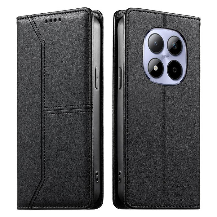 Funda para teléfono de cuero vegano magnética RFID con costuras, For Redmi A7 Pro 4G / 5G 171mm / Poco C85x 5G, For Redmi 15a 5G, For Redmi Turbo 5 Max 5G / Poco X8 Pro Max 5G, For Redmi Note 15 Pro+ 5G Global 163.3mm                                   ...