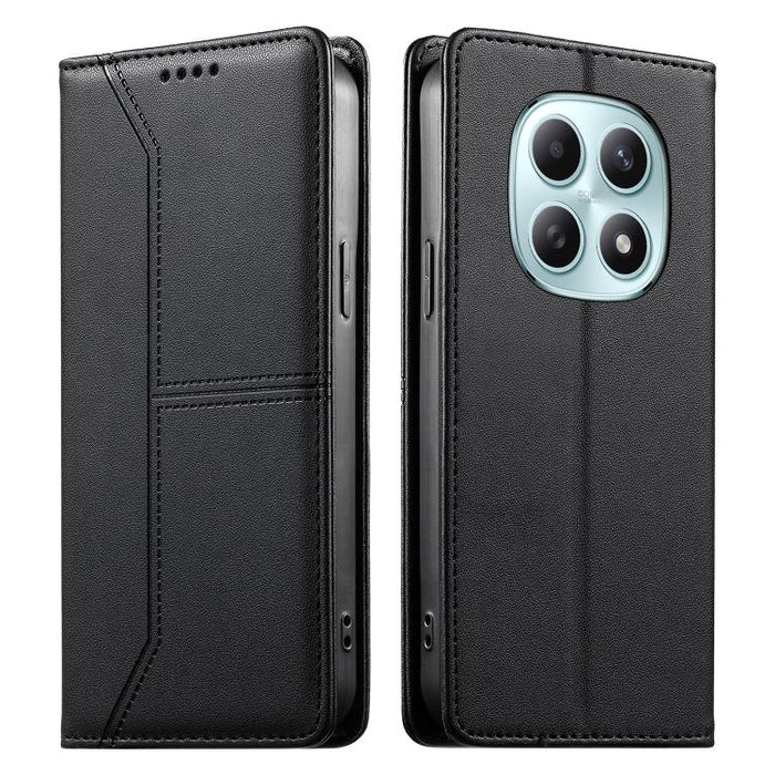 Funda para teléfono de cuero vegano magnética RFID con costuras, For Redmi A7 Pro 4G / 5G 171mm / Poco C85x 5G, For Redmi 15a 5G, For Redmi Turbo 5 Max 5G / Poco X8 Pro Max 5G, For Redmi Note 15 Pro+ 5G Global 163.3mm                                   ...