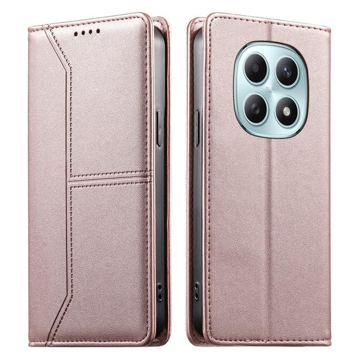 Funda para teléfono de cuero vegano magnética RFID con costuras, For Redmi A7 Pro 4G / 5G 171mm / Poco C85x 5G, For Redmi 15a 5G, For Redmi Turbo 5 Max 5G / Poco X8 Pro Max 5G, For Redmi Note 15 Pro+ 5G Global 163.3mm                                   ...