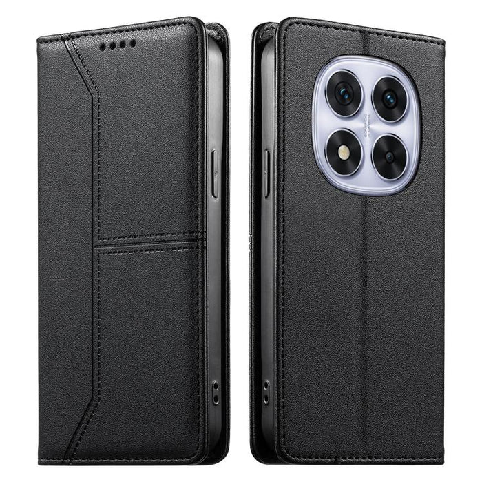 Funda para teléfono de cuero vegano magnética RFID con costuras, For Redmi A7 Pro 4G / 5G 171mm / Poco C85x 5G, For Redmi 15a 5G, For Redmi Turbo 5 Max 5G / Poco X8 Pro Max 5G, For Redmi Note 15 Pro+ 5G Global 163.3mm                                   ...