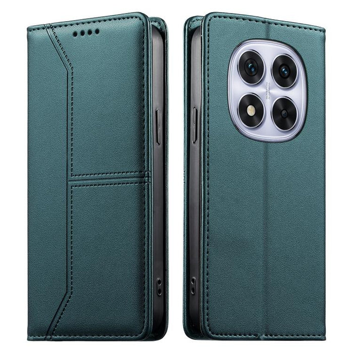 Funda para teléfono de cuero vegano magnética RFID con costuras, For Redmi A7 Pro 4G / 5G 171mm / Poco C85x 5G, For Redmi 15a 5G, For Redmi Turbo 5 Max 5G / Poco X8 Pro Max 5G, For Redmi Note 15 Pro+ 5G Global 163.3mm                                   ...