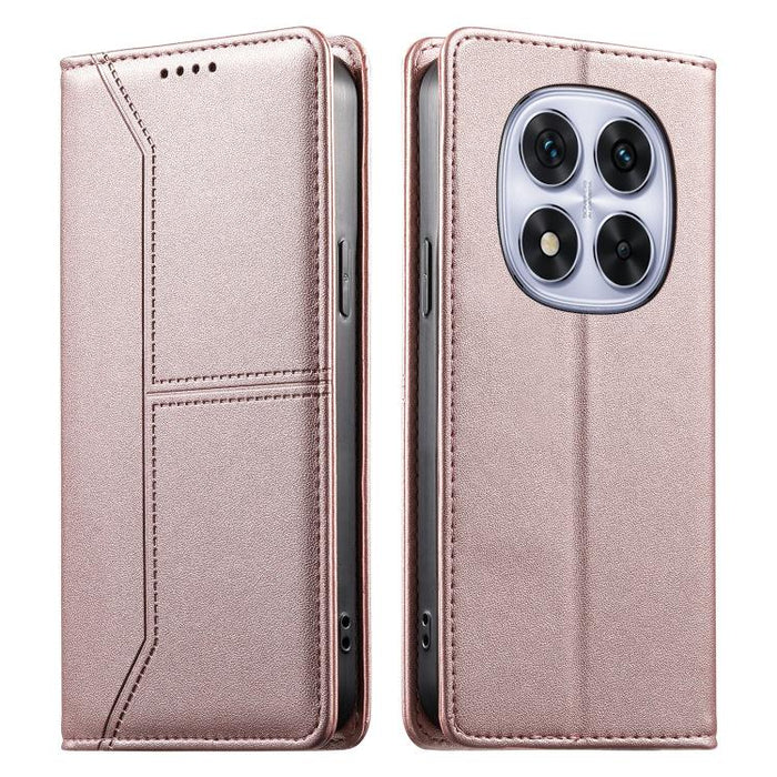 Funda para teléfono de cuero vegano magnética RFID con costuras, For Redmi A7 Pro 4G / 5G 171mm / Poco C85x 5G, For Redmi 15a 5G, For Redmi Turbo 5 Max 5G / Poco X8 Pro Max 5G, For Redmi Note 15 Pro+ 5G Global 163.3mm                                   ...