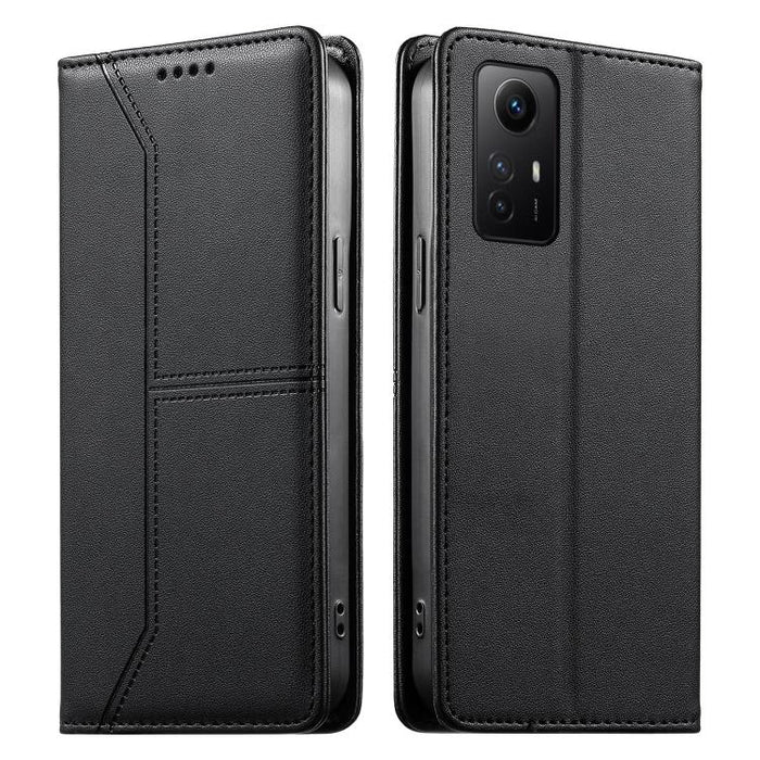 Funda para teléfono de cuero vegano magnética RFID con costuras, For Redmi 13 4G / 5G / Note 13R, For Redmi A3 / A3x / Poco C61, For Redmi K70 / K70 Pro / Poco F6 Pro, For Redmi Note 13 Pro 4G / Poco M6 Pro 4G, For Redmi 13C 4G / 5G / Poco C65         ...