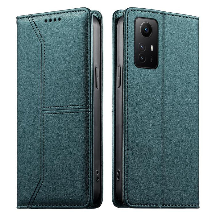 Funda para teléfono de cuero vegano magnética RFID con costuras, For Redmi 13 4G / 5G / Note 13R, For Redmi A3 / A3x / Poco C61, For Redmi K70 / K70 Pro / Poco F6 Pro, For Redmi Note 13 Pro 4G / Poco M6 Pro 4G, For Redmi 13C 4G / 5G / Poco C65         ...