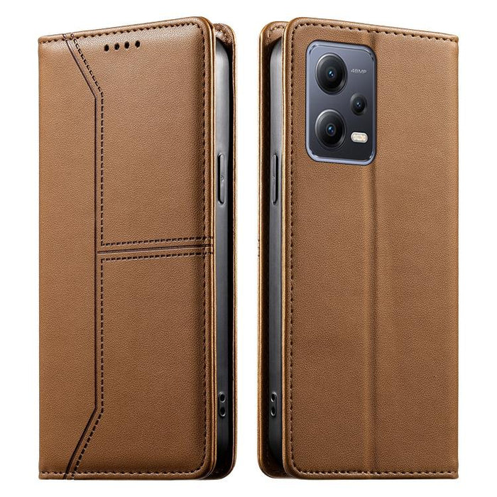 Funda para teléfono de cuero vegano magnética RFID con costuras, For Redmi 13 4G / 5G / Note 13R, For Redmi A3 / A3x / Poco C61, For Redmi K70 / K70 Pro / Poco F6 Pro, For Redmi Note 13 Pro 4G / Poco M6 Pro 4G, For Redmi 13C 4G / 5G / Poco C65         ...
