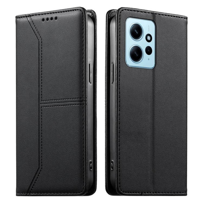 Funda para teléfono de cuero vegano magnética RFID con costuras, For Redmi 13 4G / 5G / Note 13R, For Redmi A3 / A3x / Poco C61, For Redmi K70 / K70 Pro / Poco F6 Pro, For Redmi Note 13 Pro 4G / Poco M6 Pro 4G, For Redmi 13C 4G / 5G / Poco C65         ...