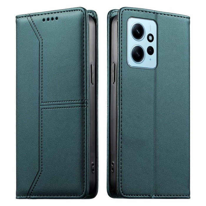 Funda para teléfono de cuero vegano magnética RFID con costuras, For Redmi 13 4G / 5G / Note 13R, For Redmi A3 / A3x / Poco C61, For Redmi K70 / K70 Pro / Poco F6 Pro, For Redmi Note 13 Pro 4G / Poco M6 Pro 4G, For Redmi 13C 4G / 5G / Poco C65         ...