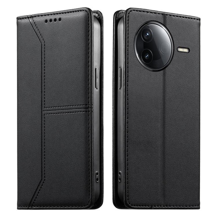 Funda para teléfono de cuero vegano magnética RFID con costuras, For Redmi A7 Pro 4G / 5G 171mm / Poco C85x 5G, For Redmi 15a 5G, For Redmi Turbo 5 Max 5G / Poco X8 Pro Max 5G, For Redmi Note 15 Pro+ 5G Global 163.3mm                                   ...