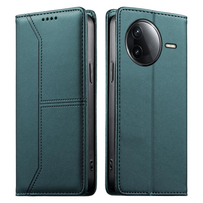 Funda para teléfono de cuero vegano magnética RFID con costuras, For Redmi A7 Pro 4G / 5G 171mm / Poco C85x 5G, For Redmi 15a 5G, For Redmi Turbo 5 Max 5G / Poco X8 Pro Max 5G, For Redmi Note 15 Pro+ 5G Global 163.3mm                                   ...