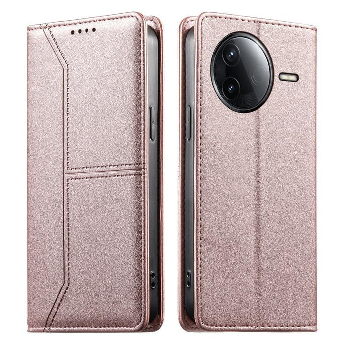 Funda para teléfono de cuero vegano magnética RFID con costuras, For Redmi A7 Pro 4G / 5G 171mm / Poco C85x 5G, For Redmi 15a 5G, For Redmi Turbo 5 Max 5G / Poco X8 Pro Max 5G, For Redmi Note 15 Pro+ 5G Global 163.3mm                                   ...