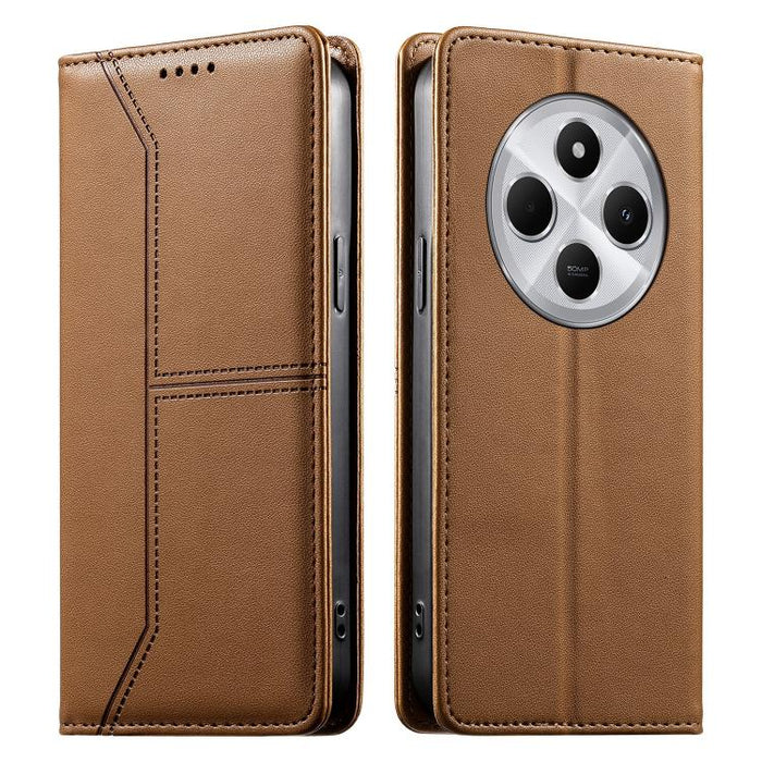 Funda para teléfono de cuero vegano magnética RFID con costuras, For Redmi A7 Pro 4G / 5G 171mm / Poco C85x 5G, For Redmi 15a 5G, For Redmi Turbo 5 Max 5G / Poco X8 Pro Max 5G, For Redmi Note 15 Pro+ 5G Global 163.3mm                                   ...