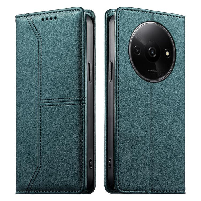 Funda para teléfono de cuero vegano magnética RFID con costuras, For Redmi 13 4G / 5G / Note 13R, For Redmi A3 / A3x / Poco C61, For Redmi K70 / K70 Pro / Poco F6 Pro, For Redmi Note 13 Pro 4G / Poco M6 Pro 4G, For Redmi 13C 4G / 5G / Poco C65         ...