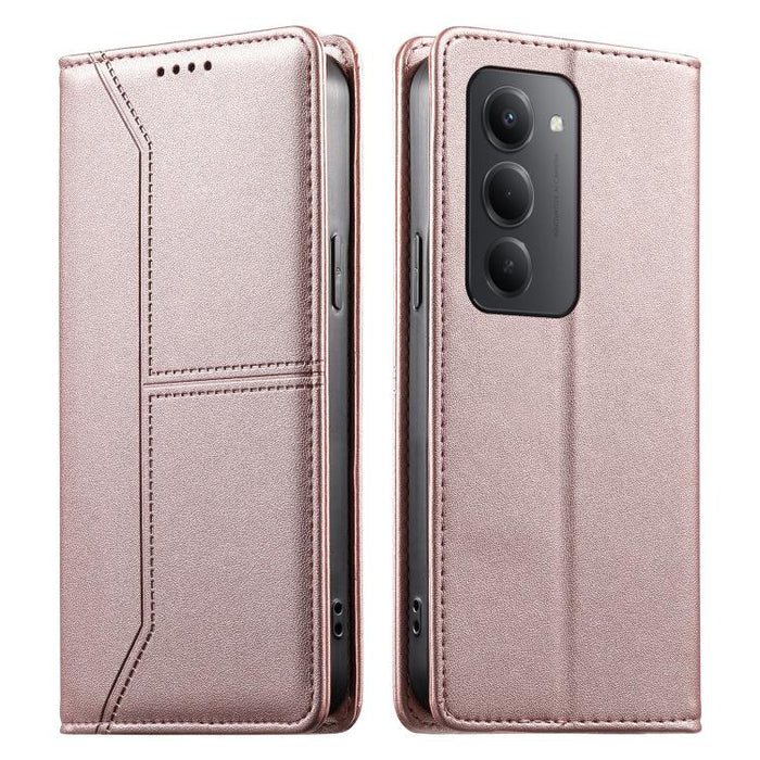 Funda para teléfono de cuero vegano magnética RFID con costuras, For Redmi A7 Pro 4G / 5G 171mm / Poco C85x 5G, For Redmi 15a 5G, For Redmi Turbo 5 Max 5G / Poco X8 Pro Max 5G, For Redmi Note 15 Pro+ 5G Global 163.3mm                                   ...